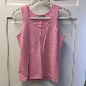 InCashmere Soft Pink Tank Top